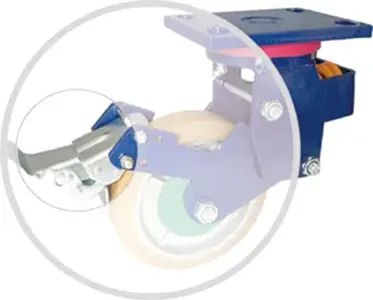 Swivel W/Center Lock Brake
